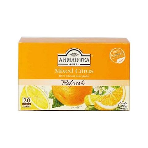 Thé mixed citrus ahmad tea  20 schts