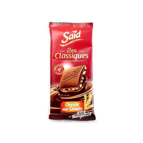 Chocolat aux céréales  said 75g