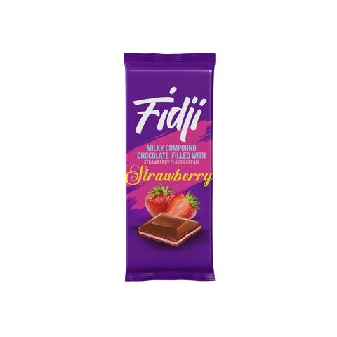 Chocolat Fidji fraise  18 g
