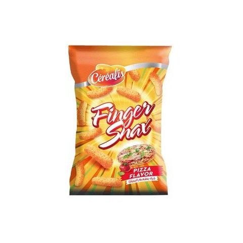 Chips finger snax hot & spicy  céréalis 70g
