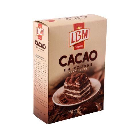 Cacao en poudre sans sucre LBM 250g