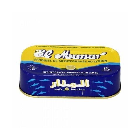 sardine au citron el Manar  125 g