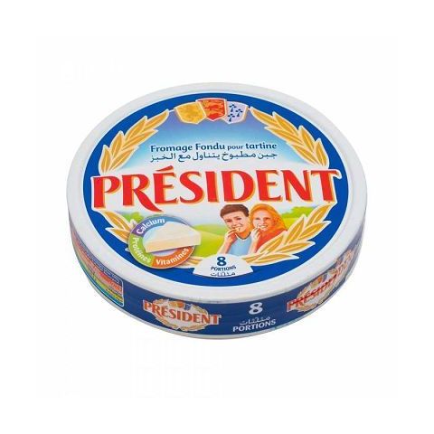 BTE FROMAGE PORTION 8 P PRESIDENT